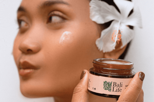 How to get glowing skin with our natural beauty products made in Bali