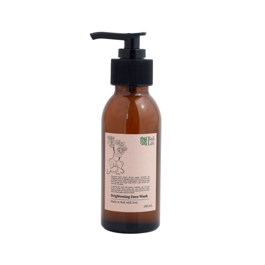 Cerah Face Wash Cut out image by Bali Life Body care. Ubud skincare.